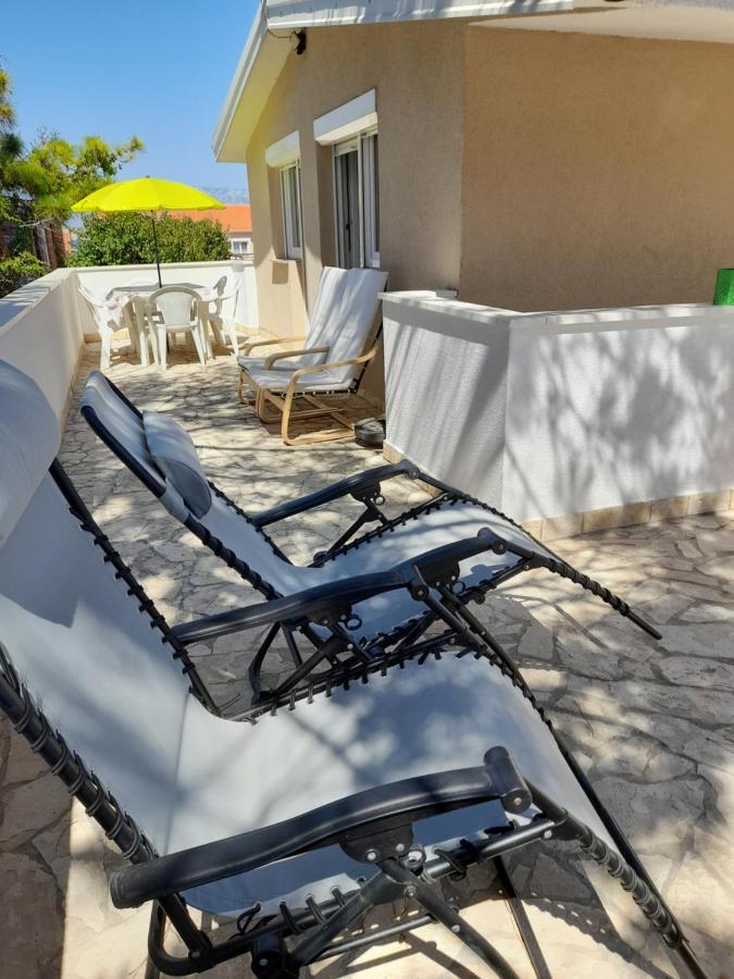 Familien Ferienhaus Vir Croatia 150M Strand Restaurant Einkaufen Exteriér fotografie