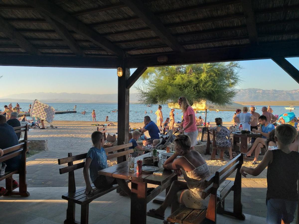 Familien Ferienhaus Vir Croatia 150M Strand Restaurant Einkaufen Exteriér fotografie