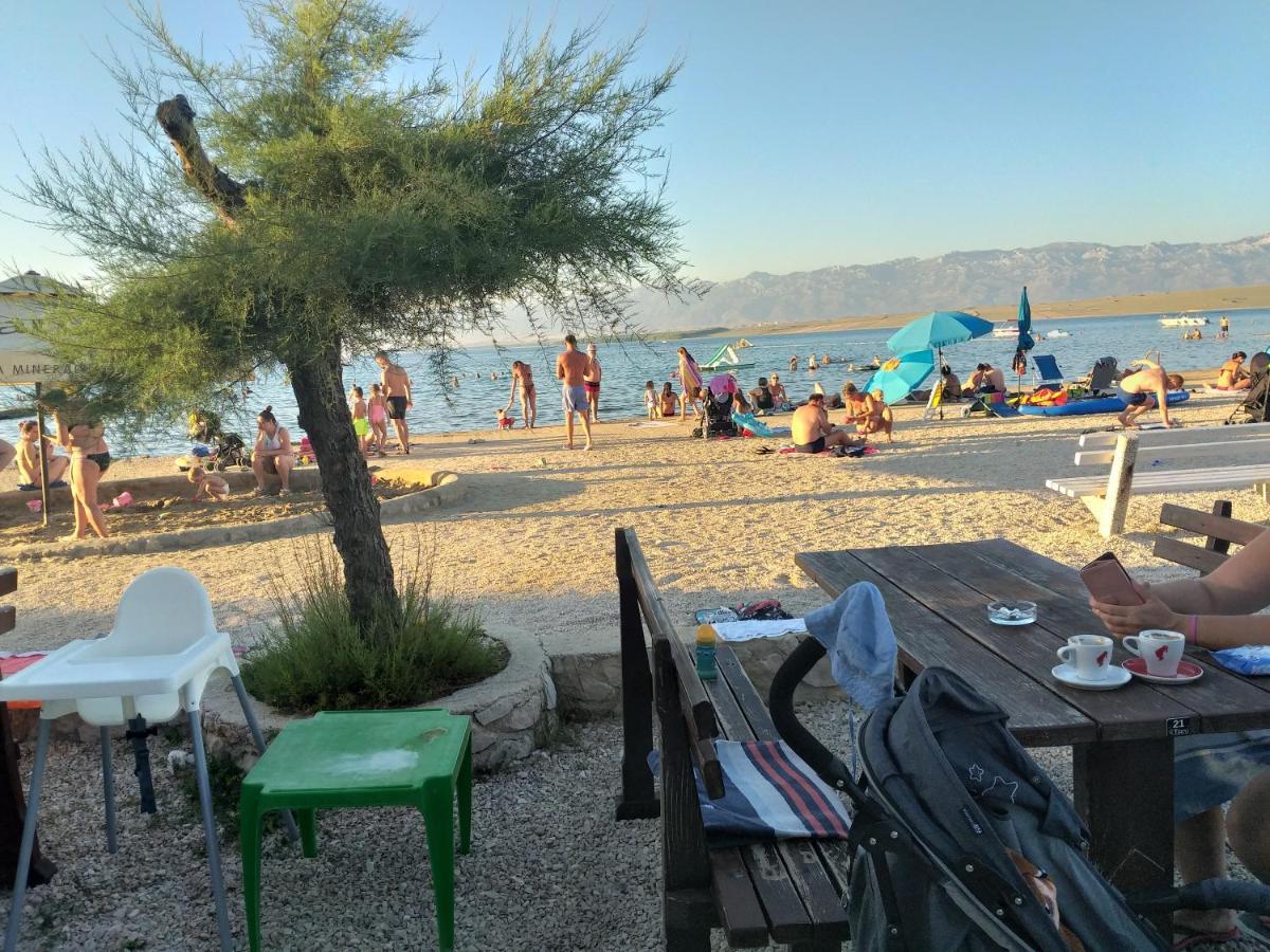 Familien Ferienhaus Vir Croatia 150M Strand Restaurant Einkaufen Exteriér fotografie