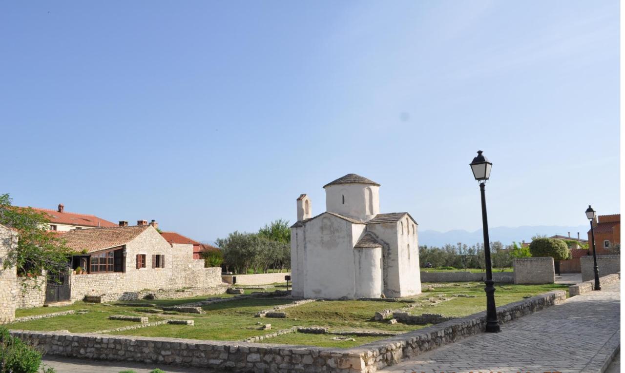 Familien Ferienhaus Vir Croatia 150M Strand Restaurant Einkaufen Exteriér fotografie